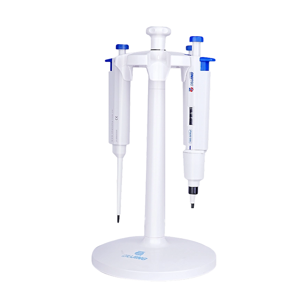 Qiujing Sapce Saving Halkfri fotdyna Runt stativ Slitstark cylinderformad pipetthållare