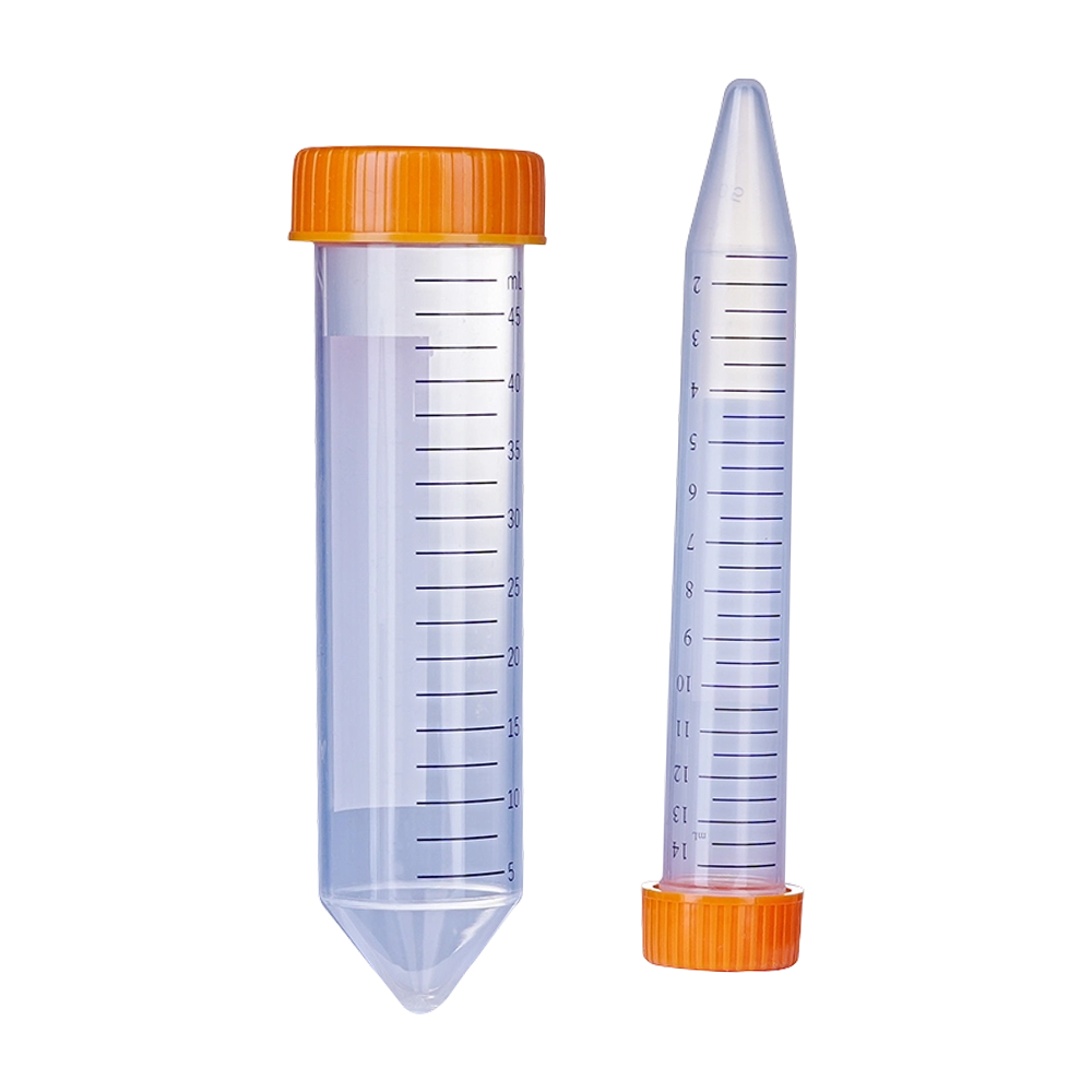 Qiujing Slät Innervägg Biologisk Provsamling USP-6 PP Material Högtransparens Centrifugerör