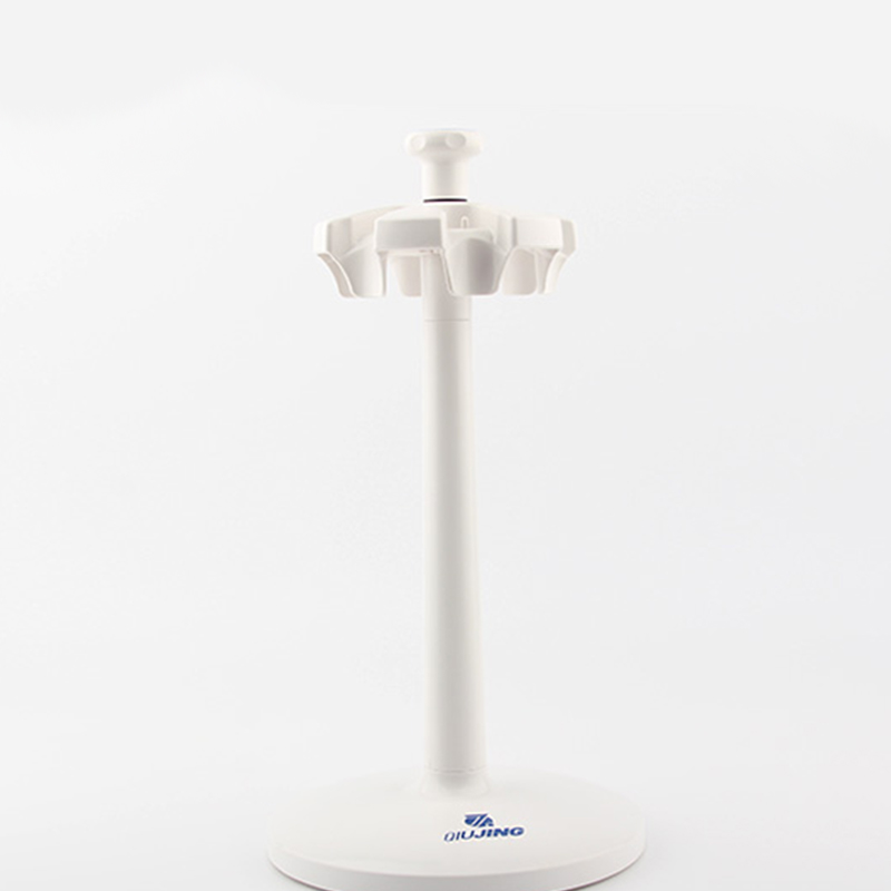 Qiujing Sapce Saving Halkfri fotdyna Runt stativ Slitstark cylinderformad pipetthållare Qiujing Sapce Saving Halkfri fotdyna Runt stativ Slitstark cylinderformad pipetthållare