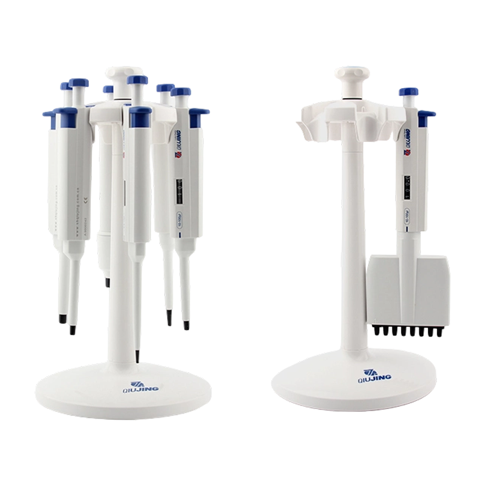 Qiujing Sapce Saving Halkfri fotdyna Runt stativ Slitstark cylinderformad pipetthållare Qiujing Sapce Saving Halkfri fotdyna Runt stativ Slitstark cylinderformad pipetthållare